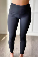 Load image into Gallery viewer, High Waisted Black Leggings
